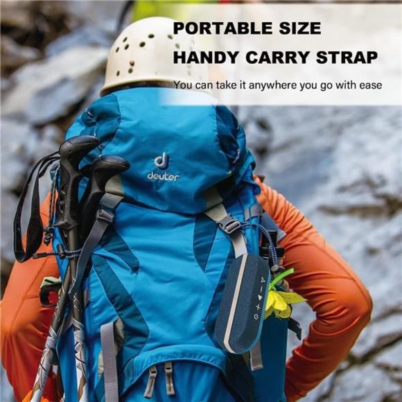 Portable Bluetooth Speakers, IPX7 Waterproof Floating 20W Wireless Speaker - Picture 6 of 6